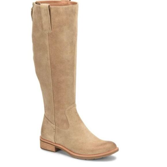 Sofft Shoes - SOFFT NWB Samantha Cashmere Suede Leather Riding Back Zip Boots Size 11